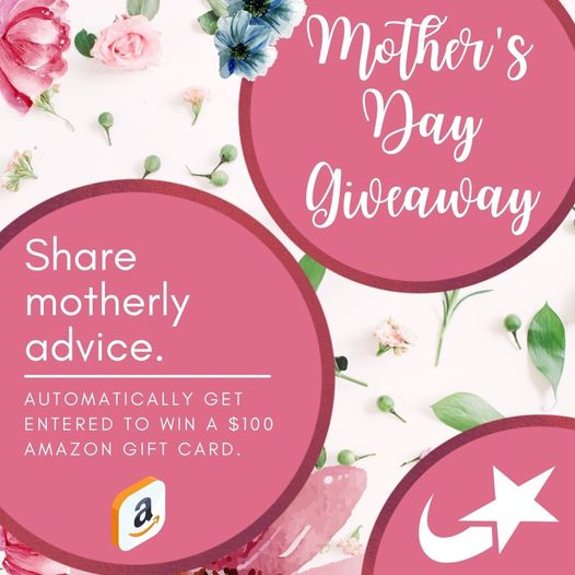 Mother Knows Best Mother’s Day Amazon gift card giveaway (May 4)