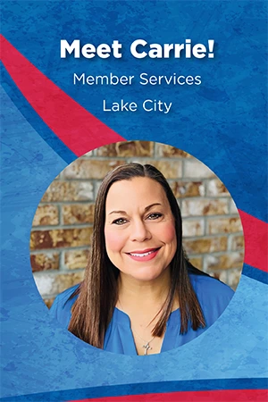 Meet Carrie! Member Services Lake City