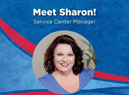 Meet Sharon! Service Center Manager